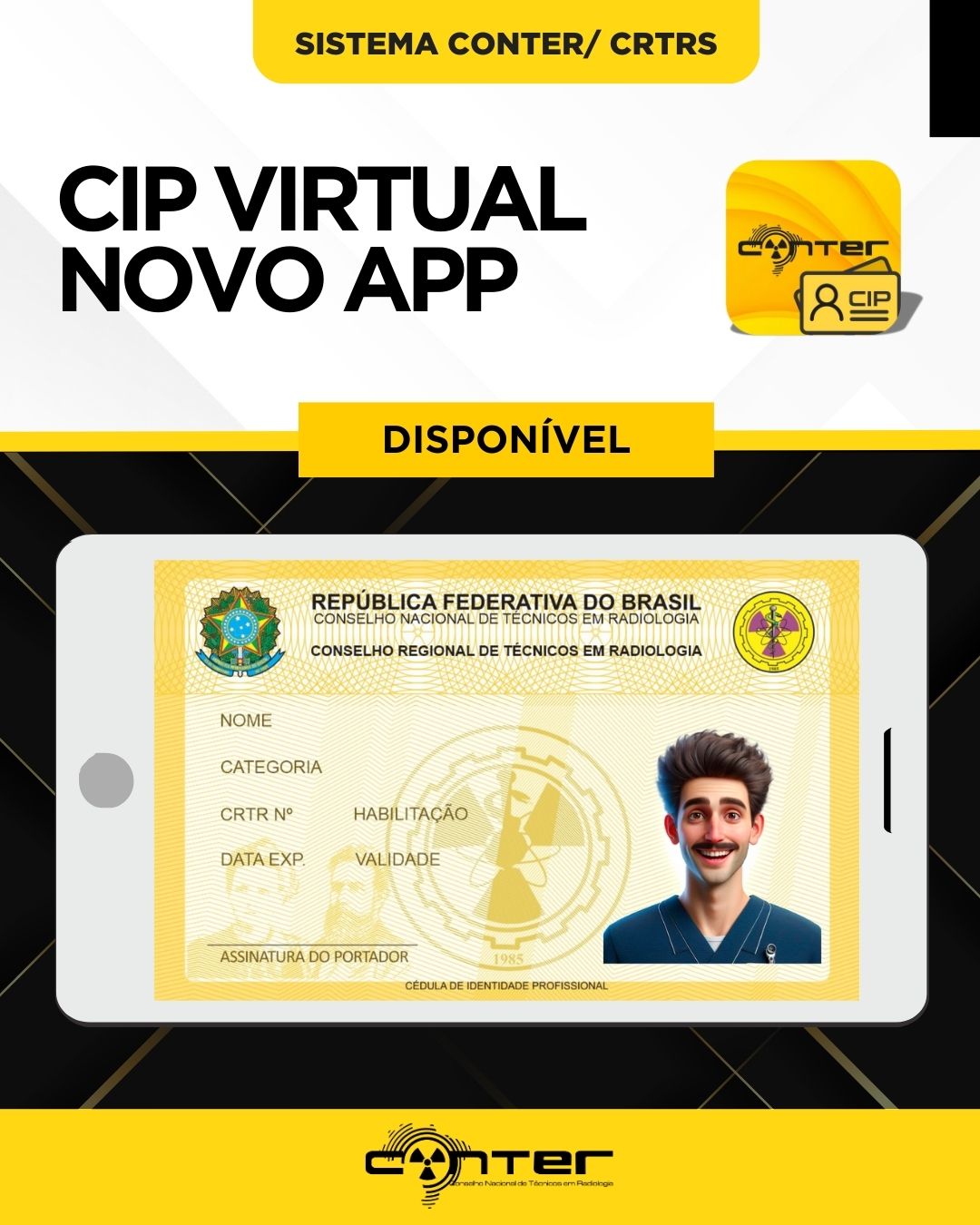 Conheça a nova CIP – Carteira de Identidade Profissional
